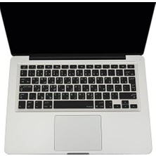 NY Home Klavye Koruyucu Silikon Kılıf, Arapça Baskı Ters L Enter Uyumlu, Toz Sıvı Önleyici Koruma Filmi, Air 13INÇ A1369 A1466 Pro-Retina 13-15 Inç A1425 A1502-A1398-A1278-A1286 Siyah