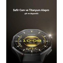 NY Home Watch Gt 6 Pro Akıllı Saat, 21 Güne Varan Pil Ömrü, Gps Akıllı Saat, 100+ Spor Modu, Bisiklet Özelliği, Ios ve Uyumlu, Ekg Analizi, Sağlık Takibi, 46 mm Siyah