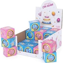 NY Home Doğum Günü Temalı Çim Adam 6'lı Set – Çocuklar Için Eğitici ve Eğlenceli Bitki Yetiştirme Kiti