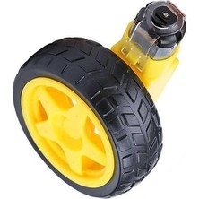 NY Home Motor ve Tekerlek Seti 6V 250RPM