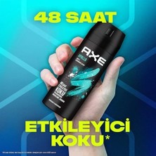 NY Home Axe Erkek Sprey Deodorant Apollo 48 Saat Etkileyici Koku Vücut Spreyi 150 ml