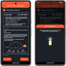 NY Home AR-01D-NFC Astronomik Zaman Saati