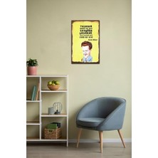 NY Home Kuşe Kağıt Duvar Posteri Yaşamak Ümitli Bir Iştir Nazım Hikmet Retro DRTR0019