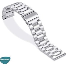 NY Home 5 46MM Metal Stainless Steel Için Kordon Siyah