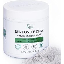 NY Home Yüz ve Vücut Bentonit KILI%100 Natural Doğal Yeşil Toz Kil 500 gr