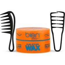 Bien Professional Wax 150 ml + Dalga Veren Mucize Tarak + Geniş Aralıklı Wax Tarağı Seti | Hacim, Dalga ve Güçlü Tutuş Erkek Saç Şekillendirme Seti