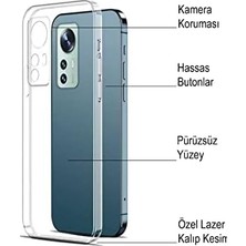 NY Home Mi 12 Lite Kapak Kamera Korumalı Süper Silikon Kılıf