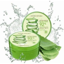 NY Home Nature Republic New Soothing &  Aloe Vera 92% Gel, 10.56 Fl Oz