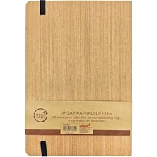 NY Home A5 Ahşap Kağıt Kaplı Defter