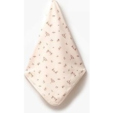 NY Home Ördek Baskılı Çift Kat Penye Bebe Battaniye