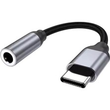 NY Home Type-C To 3.5mm Aux Dönüştürücü Type-C To 3.5mm Kulaklık Dönüştürücü Ses Dönüştürücü Kablo