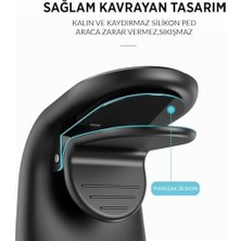 NY Home Havalandırma Izgarası Için Manyetik Mıknatıslı Telefon Tutucu + 2 Adet Manyetik Plaka