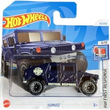 NY Home - Humvee - Hw First Response 4/10 - HTD00 - Short Card - Tactical Response - Mattel 2024-1:64
