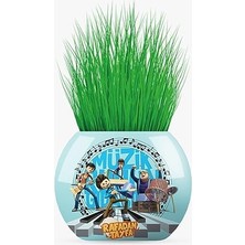 NY Home Rafadan Tayfa Temalı Çim Adam 6'lı Set – Çocuklar Için Eğitici ve Eğlenceli Bitki Yetiştirme Kiti