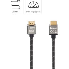 NY Home Ultra Speed HDMI Kablo, Metal Altın Uç, 8k,2m