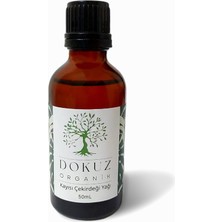 NY Home Dokuz ORGANIK%100 Doğal Soğuk Sıkım Kayısı Çekrideği Yağı (50ML)
