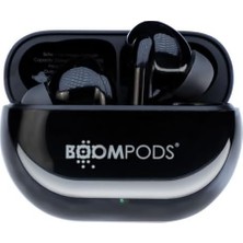 NY Home Boompods Echobuds Mikrofonlu Gerçek Kablosuz Kulaklık, Geri Dönüştürülmüş Plastikten Bluetooth Kulaklıklar, Mikrofonlu Kulak Içi Kulaklık Tomurcukları, Ipx4 Dereceli Tws Kulaklık, 19 Saat Çalma