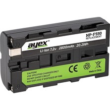 NY Home NP-F550 Batarya Dijital Video Kameralar Için