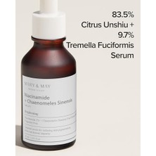 NY Home Mary&may Cilt Tonu Eşitleyici  Içeren Beyazlatıcı Serum  + Chaenomeles Sinensis Serum 30ML