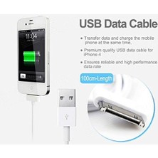 NY Home 4/s Hızlı Data ve Şarj&şarj Kablosu, Beyaz