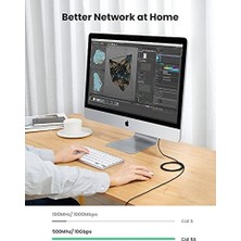 NY Home CAT6A Slim 10 Gbps Ethernet Kablosu 10 Metre