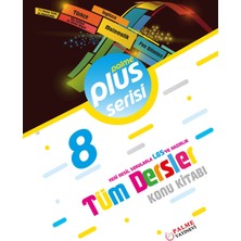Palme Yayınevi Hazırlık 8. Sınıf Plus Tüm Dersler Konu Kitabı