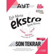 Palme Yayınevi Hazırlık Yks Ayt Ekstra Eşit Ağırlık Soru Kitabı Son Tekrar