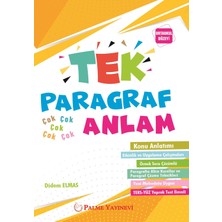 Palme Yayınevi Hazırlık 8. Sınıf Tek Paragraf Çok Anlam Konu Anlatımlı (Tersyüz)