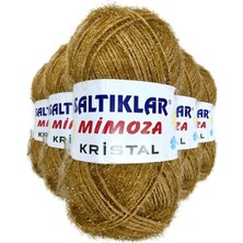 Esranın Dünyası 5 Adet Mimoza Kristal Işıltılı Şal Patik Yelek Ipi 54