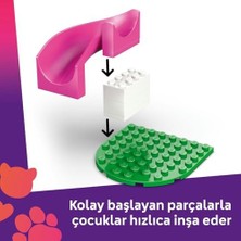 Nesto Home Yavru Köpek Oyun Parkı 42665-4 Yaş ve Üzeri Kız ve Erkek Çocuklar Için 3 Köpek Figürü ile Aliya ve Sara Mini Bebekleri Içeren Yaratıcı Oyuncak Yapım Seti, Hediye Fikri (66 Parça)