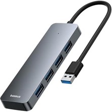 Nesto Home Ultrjy Seri 4-Port Hub Uzay Grisi