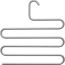 Nesto Home Dolap Içi 5 Kat Katlı Pantolon Eşarp Şal Askısı, Çok Renkli, Medium