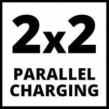 Nesto Home 18V 4A Power X-Quattrocharger, Dörtlü Şarj Istasyonu