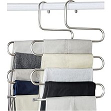 Nesto Home 5 Katlı Metal Pantolon Eşarp Askısı