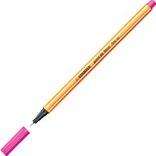  stabilo 88/056 keçe uçlu ınce kalem 88 point 0.4 mm fosforlu pembe (10 lu kutu)