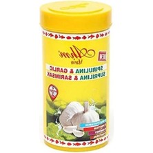 Calperia Sarımsaklı Spirulina Balık Yemi - 250 ml