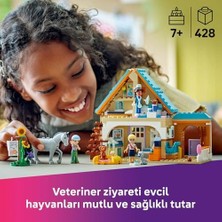 Nesto Home At ve Evcil Hayvan Veteriner Kliniği 42651-7 Yaş ve Üzeri Kız ve Erkek Çocuklar Için Mini Bebek, At ve Köpek Figürü Içeren Yaratıcı Oyuncak Yapım Seti, Doğum Günü Hediyesi (428 Parça)