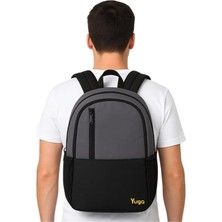 Nesto Home Dört Gözlü Sırt Çantası Gri