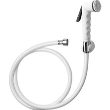 Nesto Home Rose Beyaz Şattaf Taharet Wc Musluk Seti