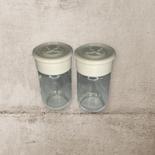 Nesto Home Cam Tuzluk 2 Adet Plastik Kapaklı (Kutuludur)- 75 cc