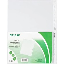 Calperia A4 Buzlu Poşet Dosya - 11 Delikli - 100 Adet