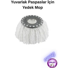 Cantex Döner Başlıklı Mop Yedeği Yedek Paspas 1 Adet | Mikrofiber Temizlik Bezi | Yer Silme Mop Ucu