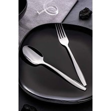 Nesto Home Nehir Sade 6 Kişilik 30 Parça Çatal Kaşık Takımı