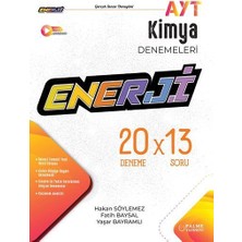 Palme Yayınevi Hazırlık Enerji Yks Ayt Kimya 20 X 13 Deneme Sınavı Video Çözümlü