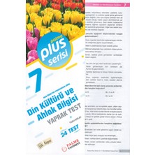 Palme Yayınevi Hazırlık Yaprak Test 7. Sınıf Din Kültürü Plus