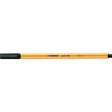Stabilo 88/46 İnce Uçlu Keçeli Kalem 88 Point 0.4 Mm Siyah (10 Lu Kutu)