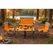 Kana 4 Kişilik Masalı Katlanır Kamp Seti