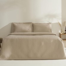 Nesto Home Anna Çift Kişilik Yatak Örtüsü Bej