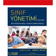Palme Yayınevi Sınıf Yönetimi İlkeleri Bir Profesyonel Karar Verme Modeli