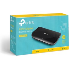  8 port 10-100-1000 mbps switch plastik kasa tl-sg1008d